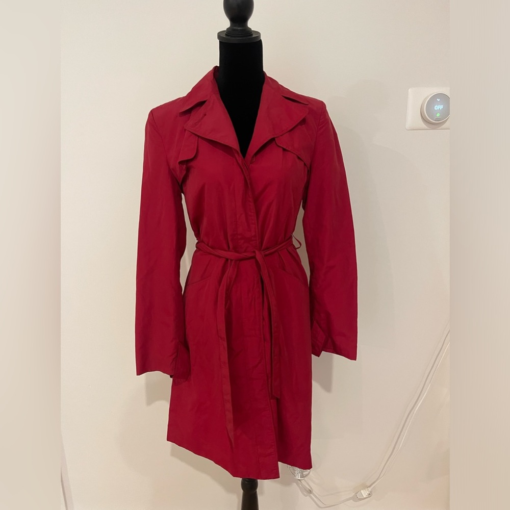 Vintage Armani Exchange rain trench, small.